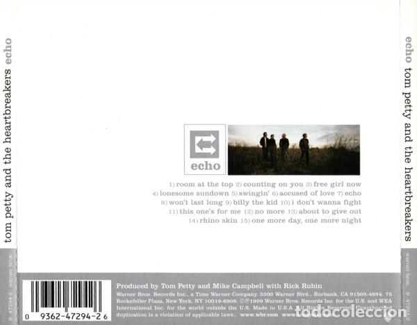 CDs de m&uacute;sica: Tom Petty And The Heartbreakers &ndash; Echo - Foto 2