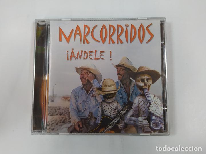 CDs de m&uacute;sica: NARCORRIDOS - &iexcl;&Aacute;NDELE! CD. TDKCD224 - Foto 1