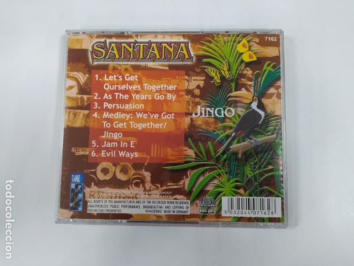 CDs de m&uacute;sica: SANTANA. JINGO. CD. TDKCD224 - Foto 3