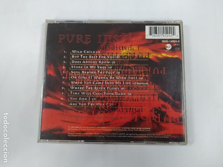 CDs de m&uacute;sica: SCORPIONS - PURE INSTINCT. CD. TDKCD225 - Foto 3