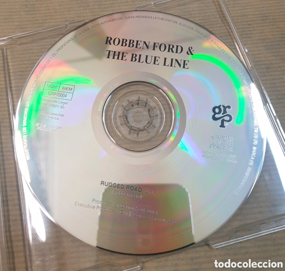 CDs de m&uacute;sica: Robben Ford & The Blue Line &ndash; Rugged Road. Cd single - Foto 1