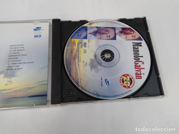 CDs de m&uacute;sica: MANOLO GALVAN. LOS MEJORES 20 EXITOS. CD. TDKCD227 - Foto 2