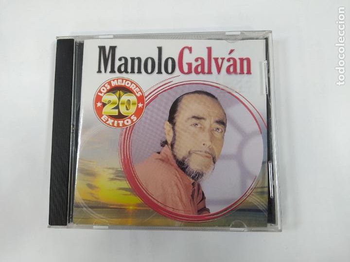 CDs de m&uacute;sica: MANOLO GALVAN. LOS MEJORES 20 EXITOS. CD. TDKCD227 - Foto 1