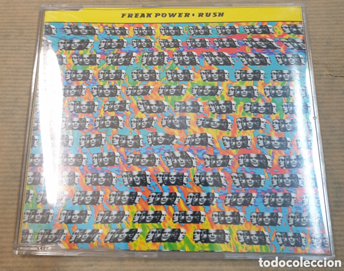 CDs de m&uacute;sica: Rush - freak power. Cd single - Foto 1