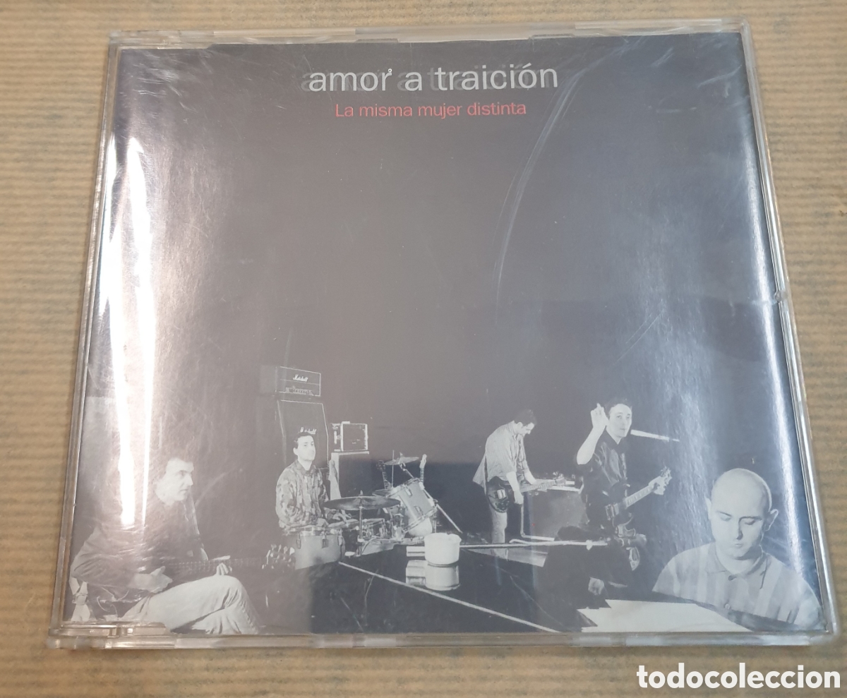 CDs de m&uacute;sica: Amor a traicion - la misma mujer distinta. Cd single - Foto 1