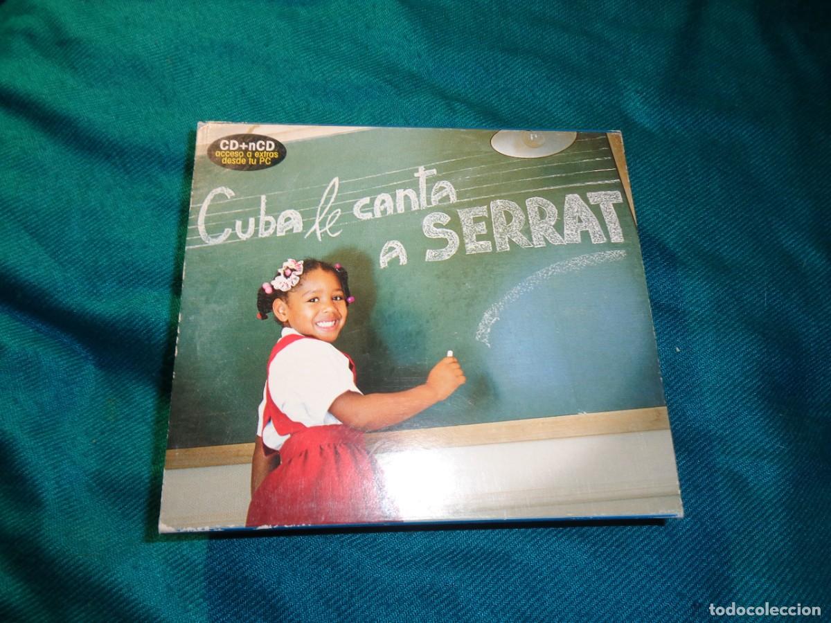 CDs de m&uacute;sica: CUBA LE CANTA A SERRAT . 2 CD&acute;S + LIBRETO. IMPECABLE(#) - Foto 1