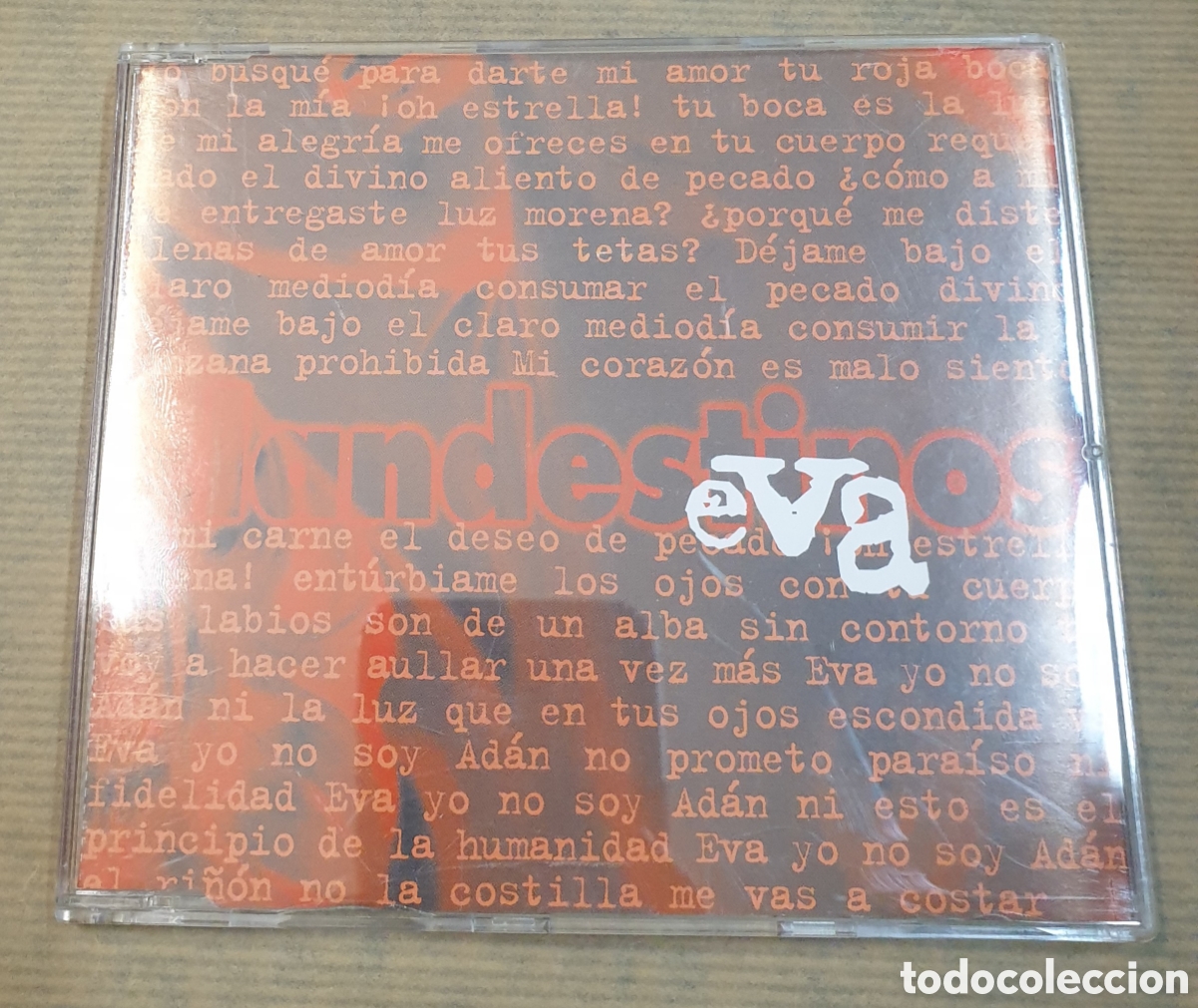CDs de m&uacute;sica: Clandestinos - eva. Cd single - Foto 1