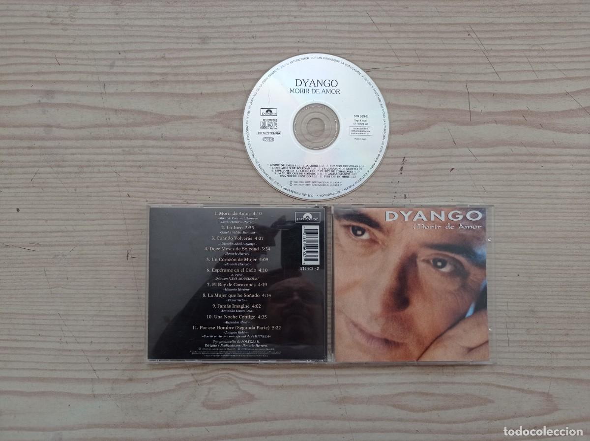 CDs de m&uacute;sica: Dyango - Morir De Amor CD - Foto 1