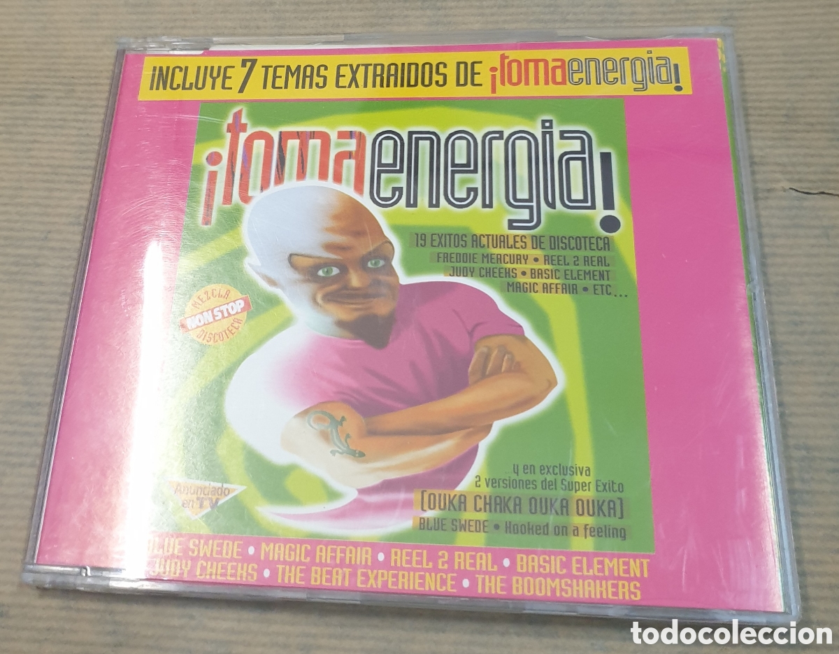 CDs de m&uacute;sica: &iexcl;Toma Energ&iacute;a!. Cd single - Foto 1
