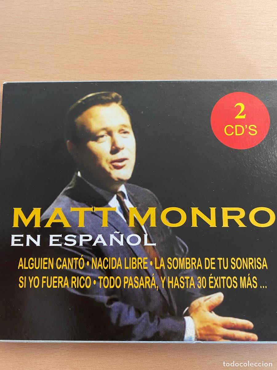 CDs de m&uacute;sica: MATT MONRO EN ESPA&Ntilde;OL 2CD - Foto 1