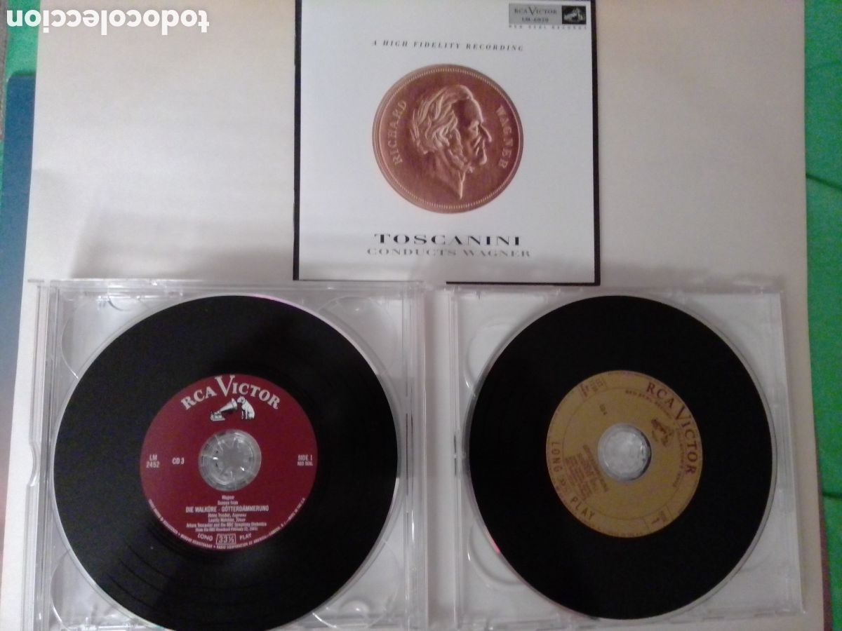 CDs de m&uacute;sica: TOSCANINI CONDUCTS WAGNER. 5 CDS. SONY CLASSICAL. 2013. - Foto 5