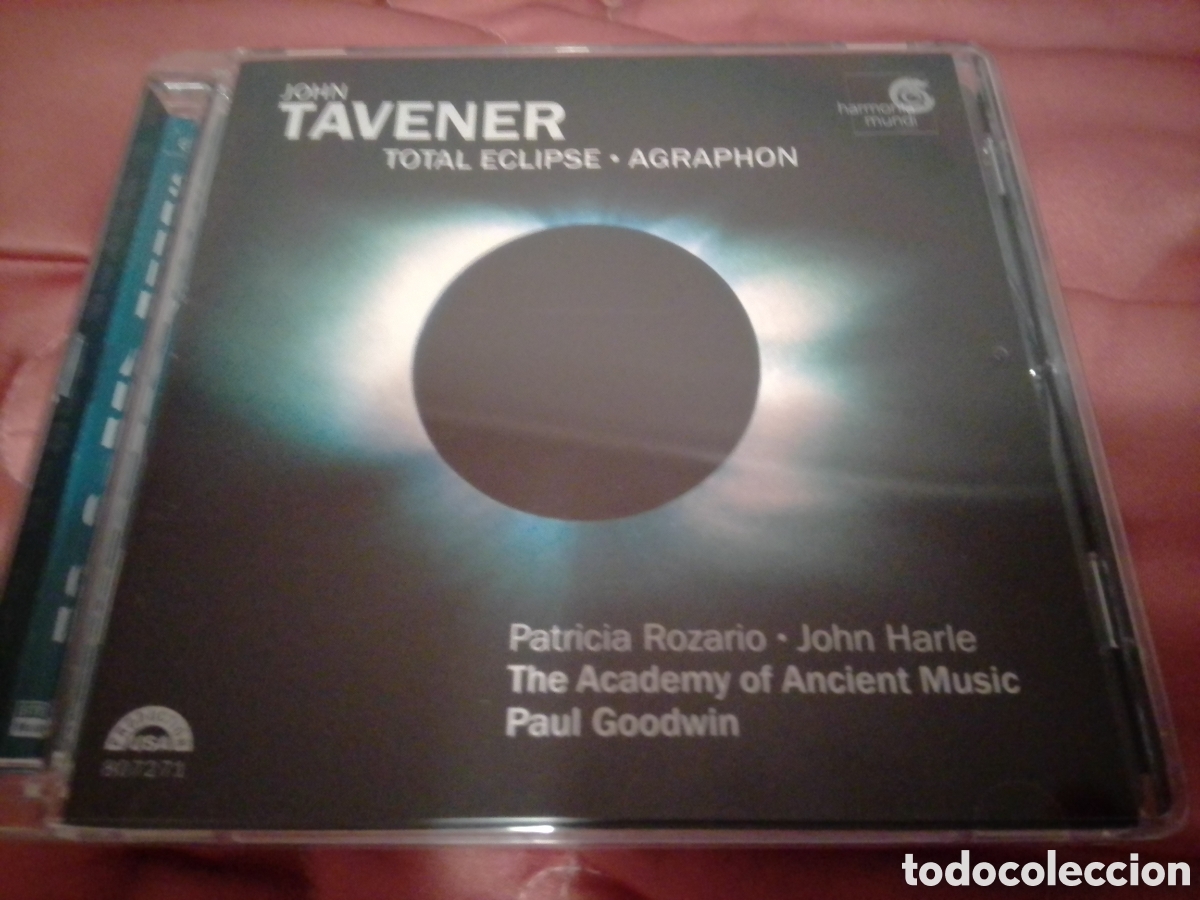 CDs de m&uacute;sica: TOTAL ECLIPSE, John Tavener. Agraphon. Harmonia Mundi. 2003. - Foto 1