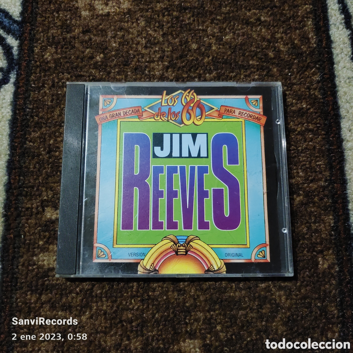 CDs de m&uacute;sica: JIM REEVES (LOS 60, LA GRAN DECADA DE LOS 60 PARA RECORDAR) - Foto 1