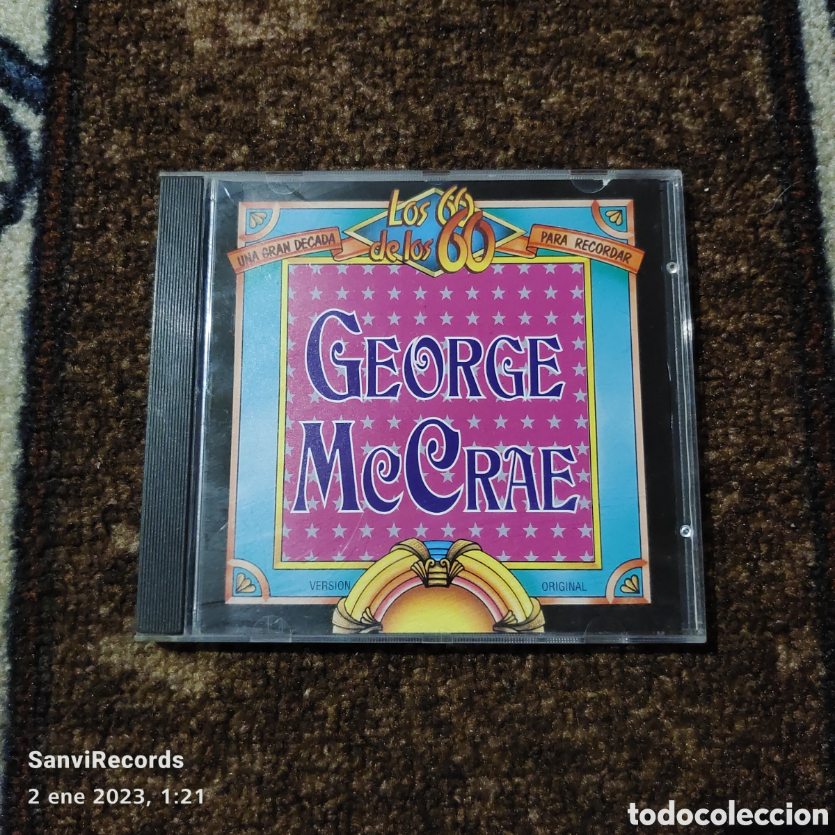 CDs de m&uacute;sica: GEORGE MCCRAE (LOS 60, LA GRAN DECADA DE LOS 60 PARA RECORDAR) - Foto 1