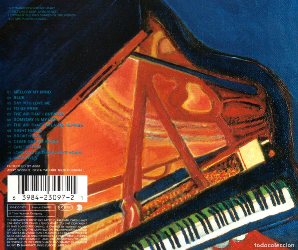 CDs de m&uacute;sica: �R1361 - SIMPLY RED. BLUE. CD. - Foto 2