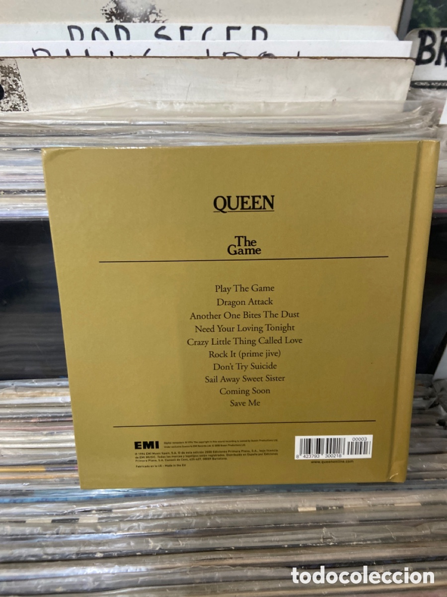CDs de m&uacute;sica: Queen the game disco libro - Foto 2