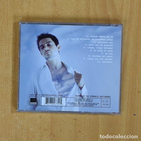 CDs de m&uacute;sica: ALEJANDRO SANZ - EL ALMA AL AIRE - CD - Foto 2