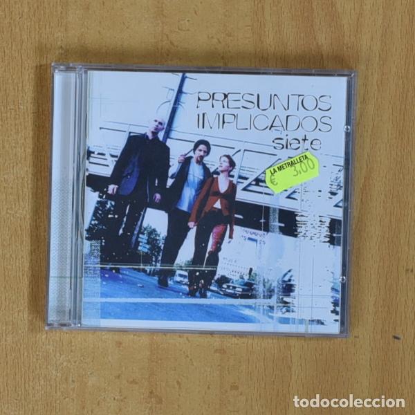 CDs de m&uacute;sica: PRESUNTOS IMPLICADOS - SIETE - CD - Foto 1