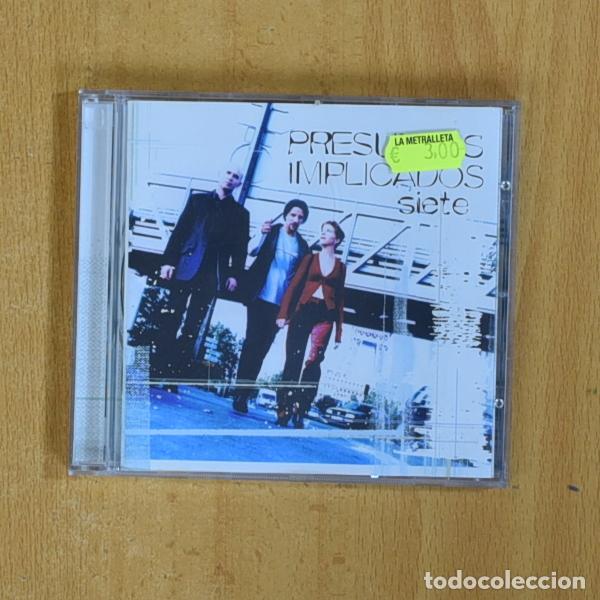 CDs de m&uacute;sica: PRESUNTOS IMPLICADOS - SIETE - CD - Foto 1