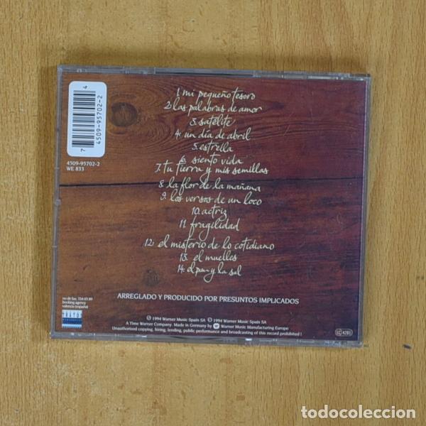 CDs de m&uacute;sica: PRESUNTOS IMPLICADOS - EL PAN Y LA SAL - CD - Foto 2