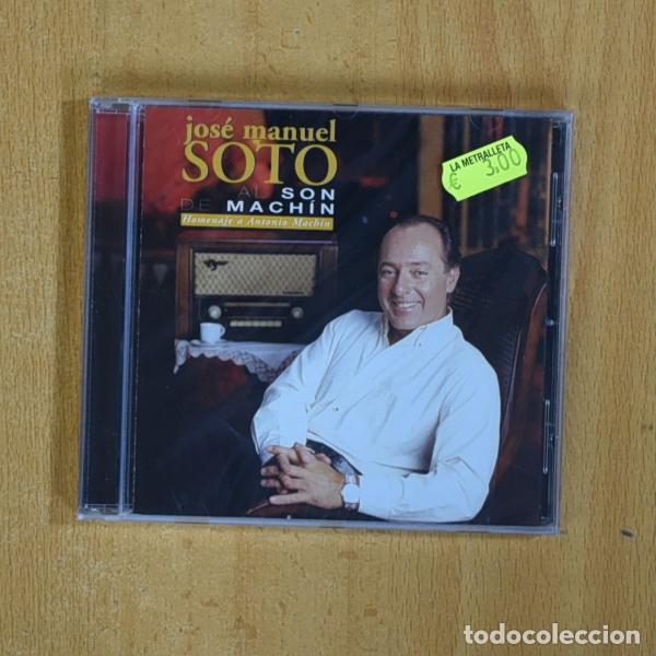 CDs de m&uacute;sica: JOSE MANUEL SOTO - AL SON DE MACHIN - CD - Foto 1