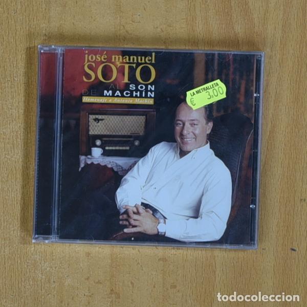 CDs de m&uacute;sica: JOSE MANUEL SOTO - AL SON DE MACHIN - CD - Foto 1