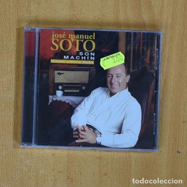 CDs de m&uacute;sica: JOSE MANUEL SOTO - AL SON DE MACHIN - CD - Foto 1