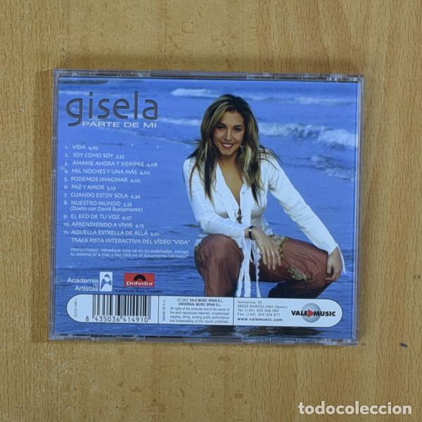 CDs de m&uacute;sica: GISELA - PARTE DE MI - CD - Foto 2