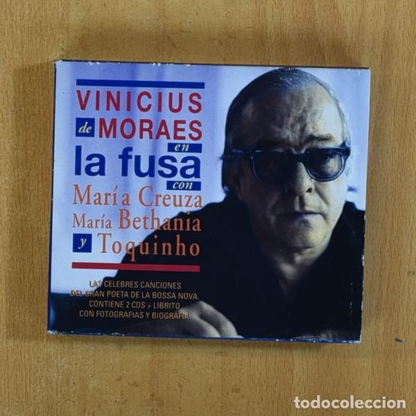 CDs de m&uacute;sica: VINICIUS DE MORAES - LA FUSA - 2 CD - Foto 1