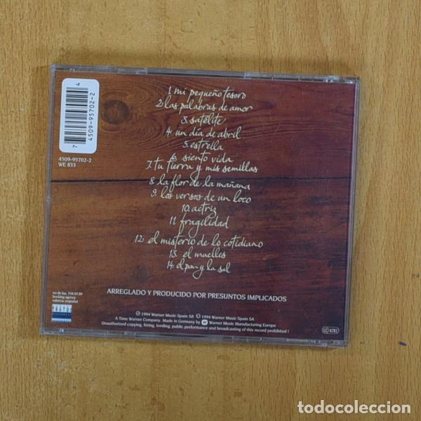 CDs de m&uacute;sica: PRESUNTOS IMPLICADOS - EL PAN Y LA SAL - CD - Foto 2