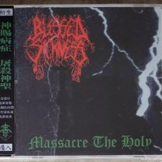 CDs de Música: BLESSED SICKNESS - MASSACRE THE HOLY - CD [HUANGQUAN, 2021] DEATH METAL. Lote 384350519