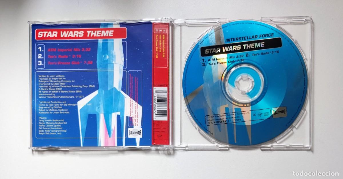 CDs de m&uacute;sica: BSO CD - STAR WARS THEME / INTERSTELLAR FORCE - CD 1999 BULLETPROOF - Foto 3