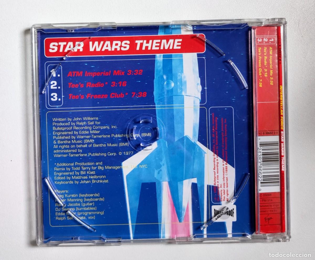 CDs de m&uacute;sica: BSO CD - STAR WARS THEME / INTERSTELLAR FORCE - CD 1999 BULLETPROOF - Foto 4
