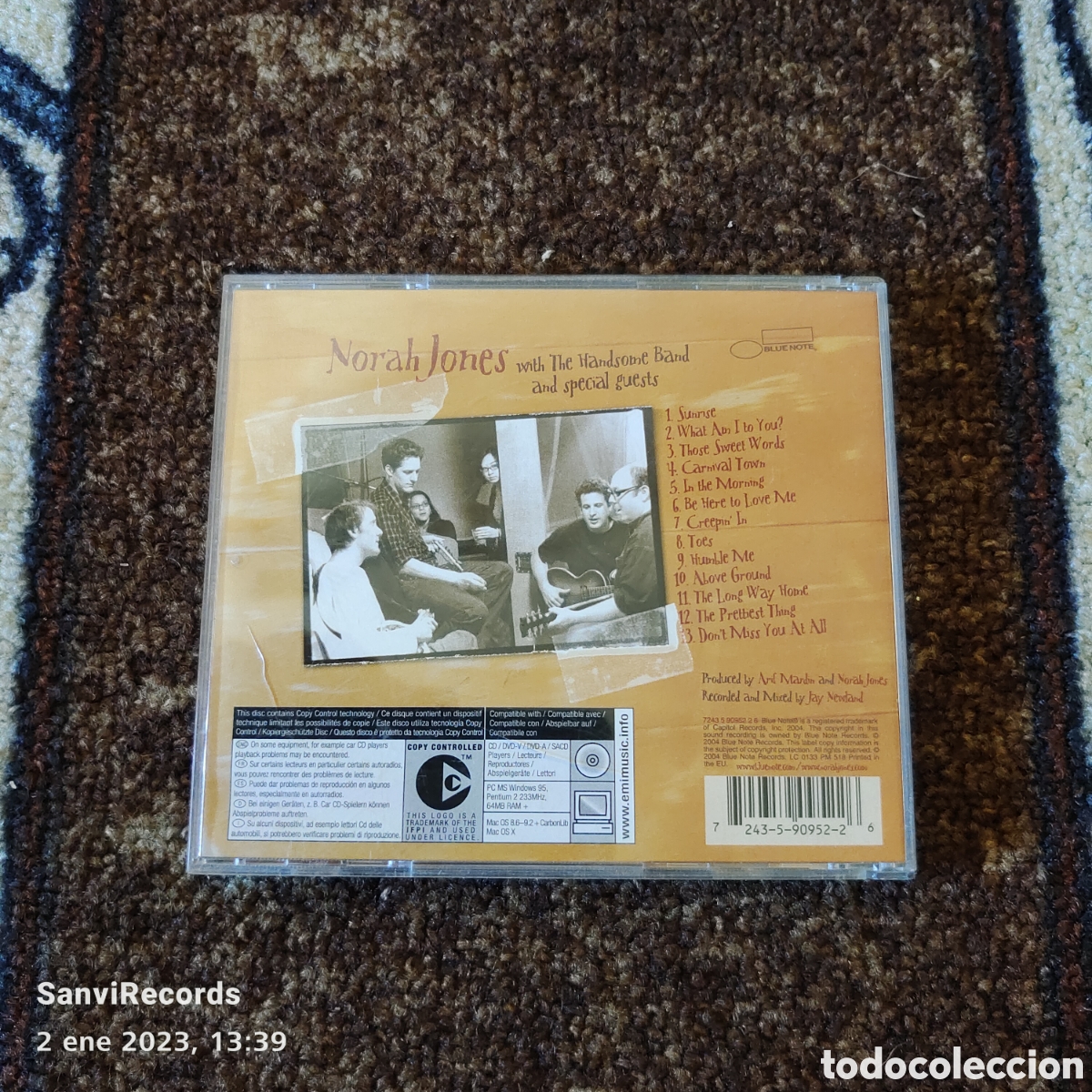 CDs de m&uacute;sica: CD: NORAH JONES, FEELS LIKE HOME - Foto 2
