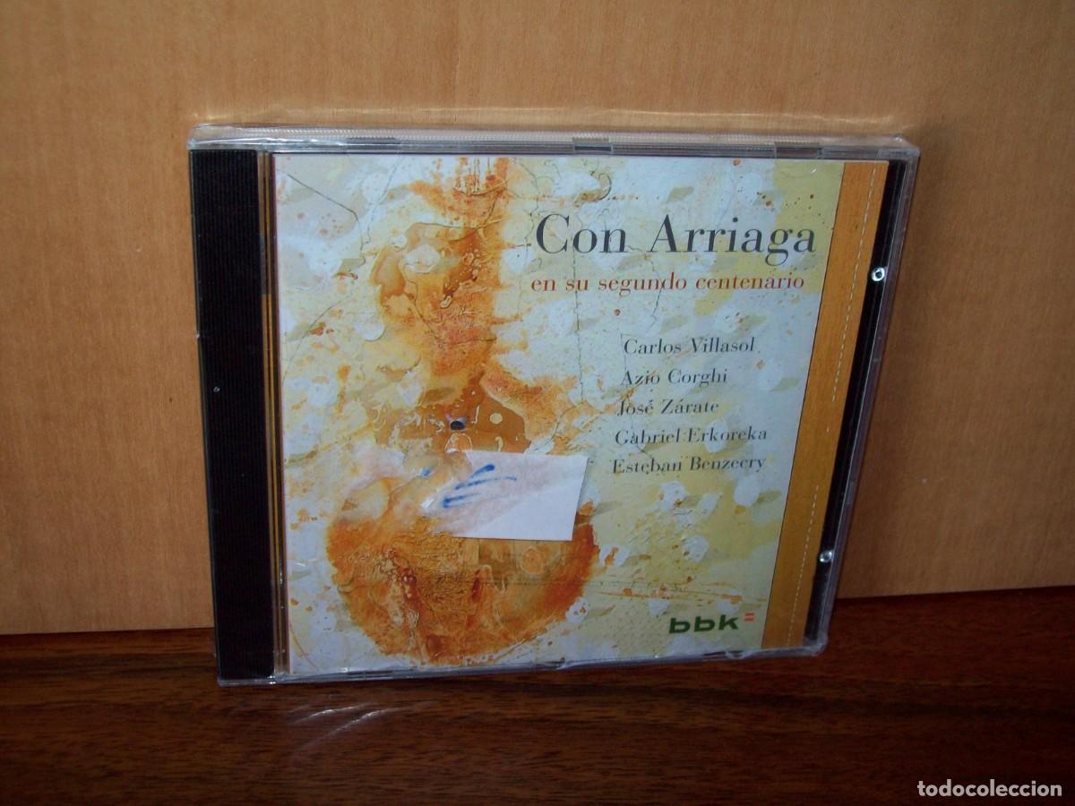 CD di Musica: CON ARRIAGA EN SU SEGUNDO CENTENARIO - CD NUEVO PRECINTADO DE BBK