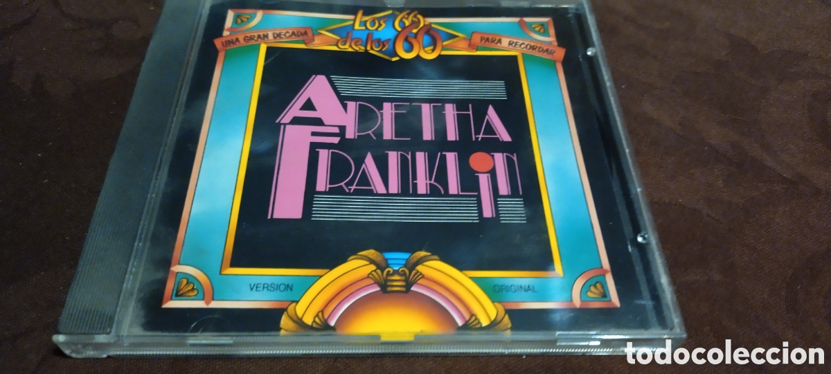 CDs de m&uacute;sica: Aretha Franklin los sesenta 60 - Foto 1