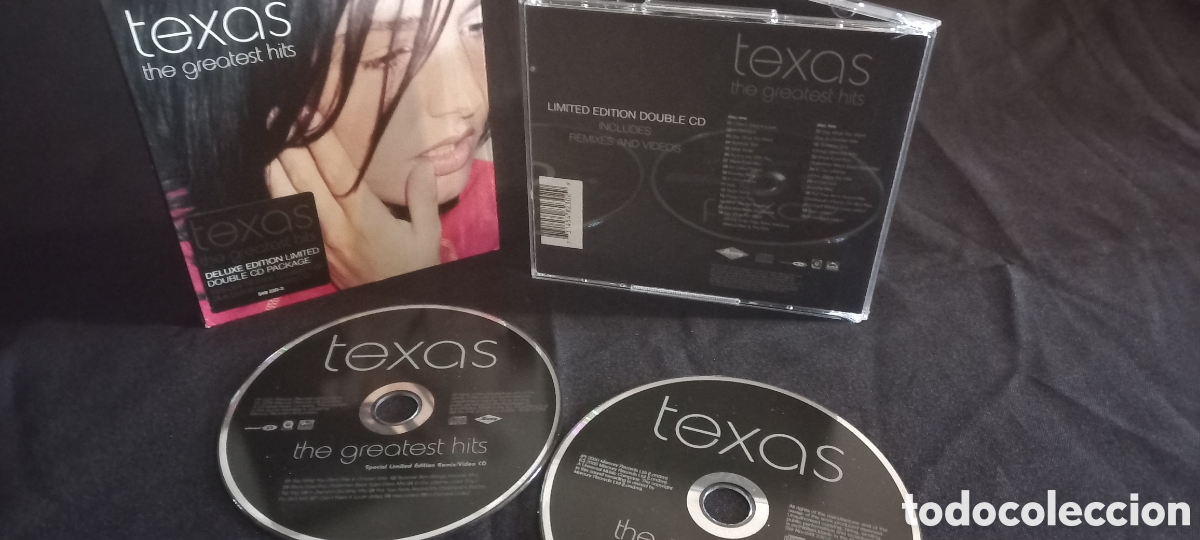 CDs de m&uacute;sica: TEXAS GREATEST HITS. DOBLE CD - Foto 1