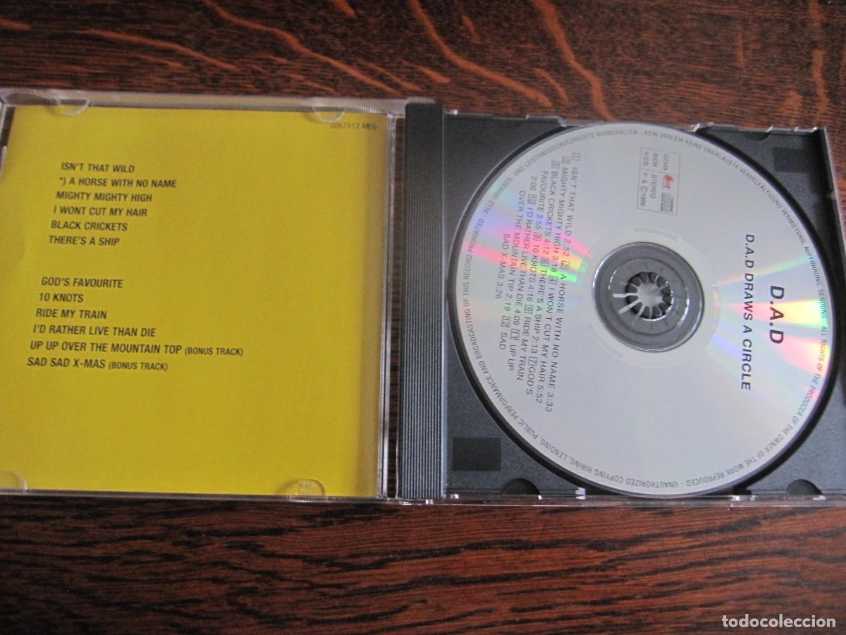 CDs de m&uacute;sica: D.A.D. `Draws a circle` HARD ROCK - Foto 2