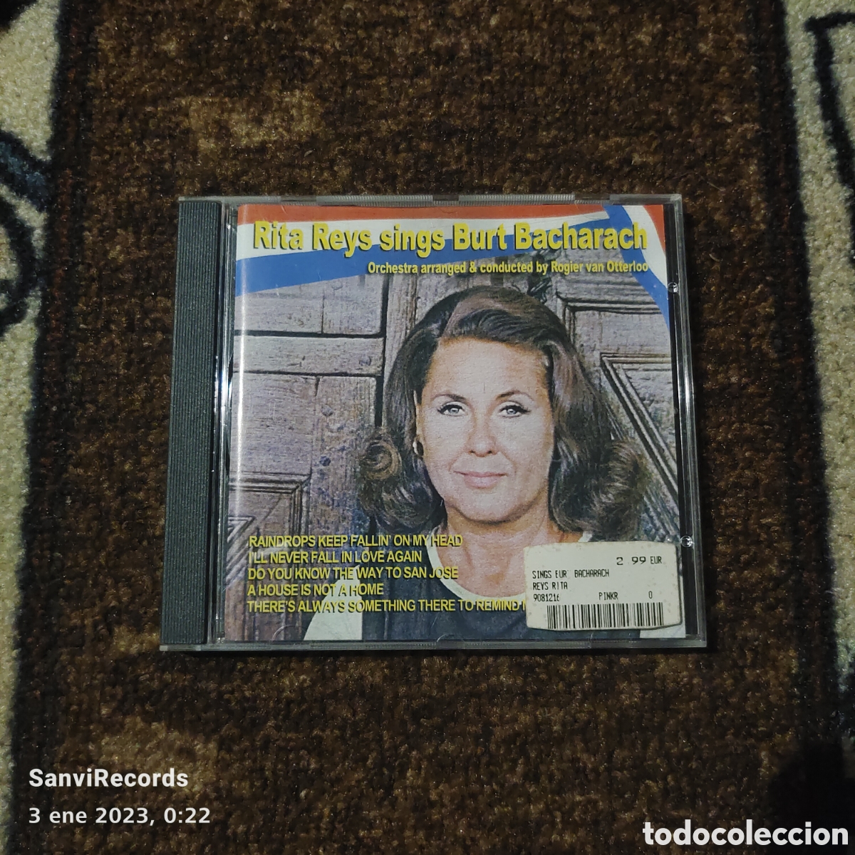 CDs de m&uacute;sica: CD: RITA REYS SINGS BURT BACHARACH - Foto 1