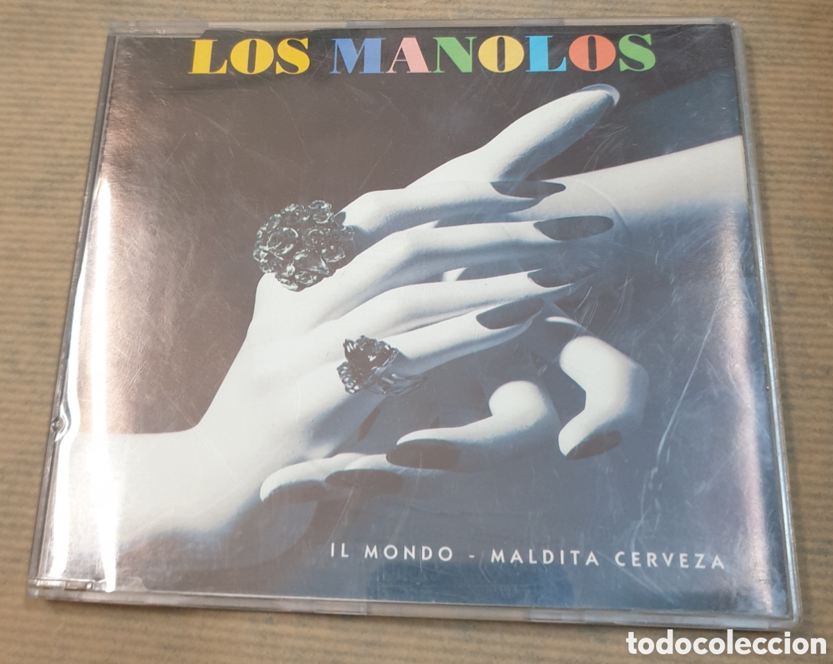CDs de m&uacute;sica: Los manolos - il mondo. Cd single - Foto 1