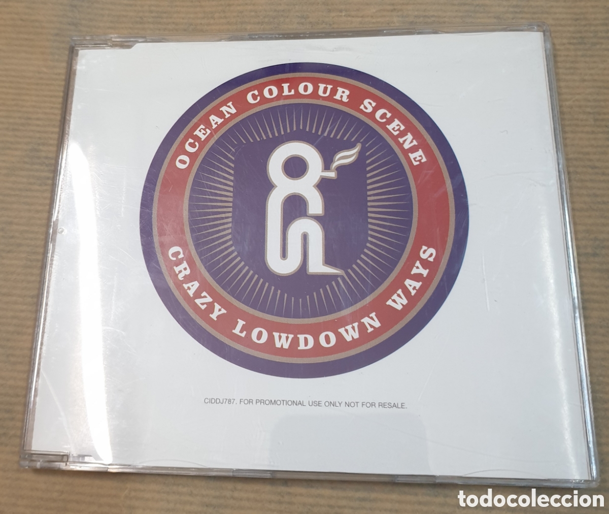 CDs de m&uacute;sica: Ocean colour scene - crazy lowdown ways. Cd single - Foto 1