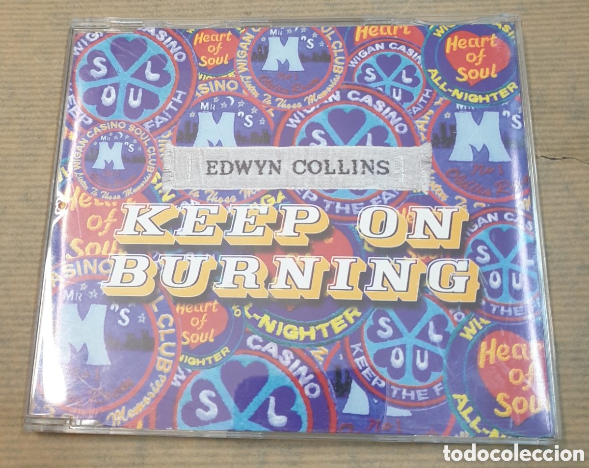 CDs de m&uacute;sica: Edwyn collins - keep on burning. Cd single - Foto 1