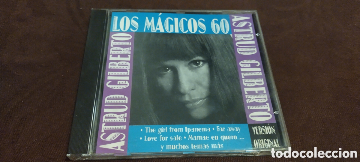 CDs de m&uacute;sica: Los m&aacute;gicos 60 Astrud Gilberto - Foto 1