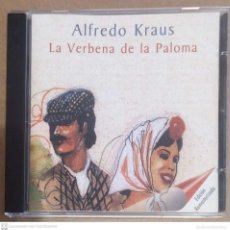 CDs de Música: ALFREDO KRAUS (LA VERBENA DE LA PALOMA) CD 2000 REMASTERIZADO. Lote 384501479