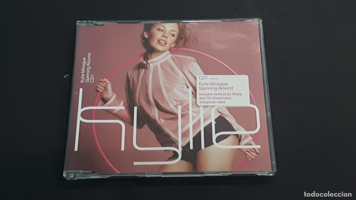 CDs de m&uacute;sica: CD SINGLE - KYLIE MINOGUE - SPINNING AROUND - CD 1 - 2000 - Foto 1