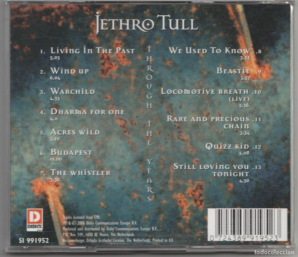 CDs de m&uacute;sica: CD JETHRO TULL - THROUGH THE YEARS - Foto 2