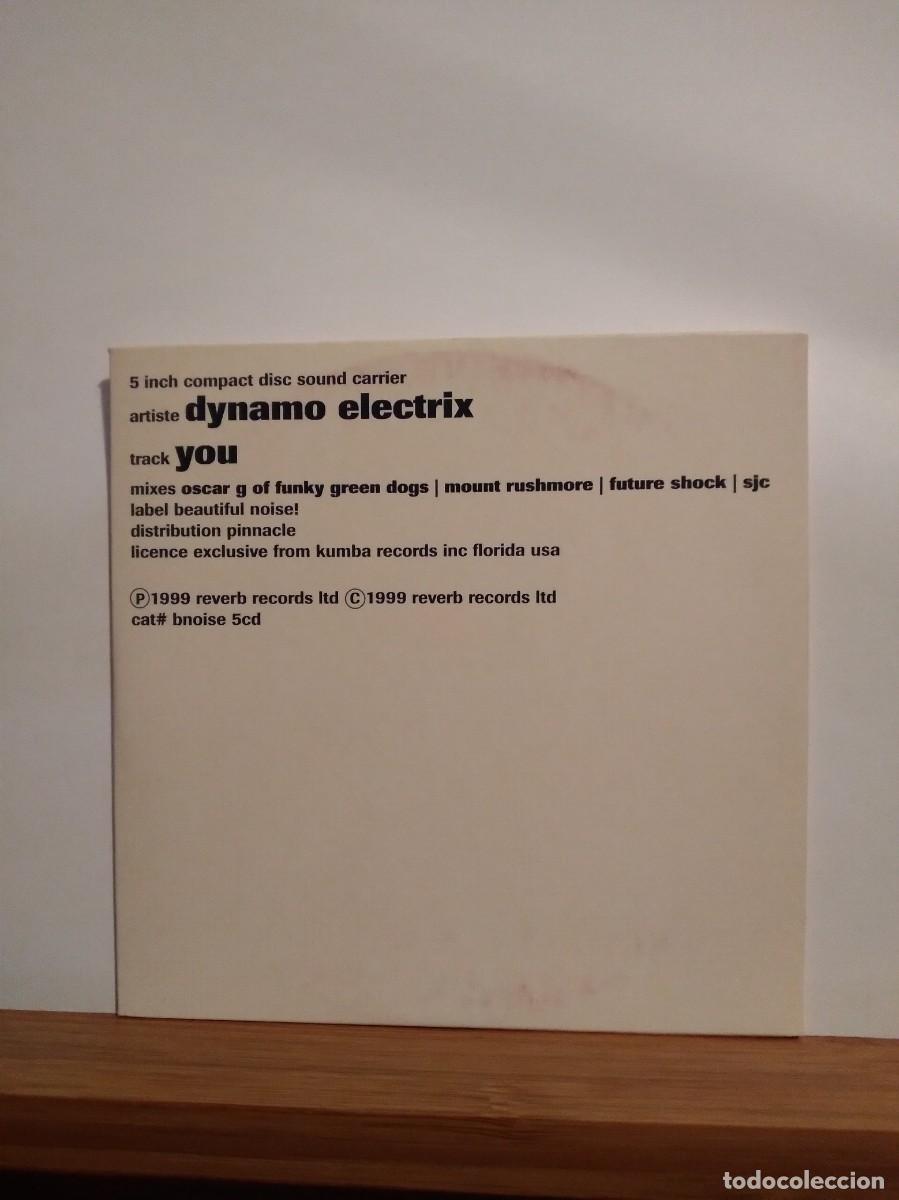 CDs de m&uacute;sica: DYNAMO ELECTRIX-YOU-CD SINGLE-MUSICA HOUSE- - Foto 1