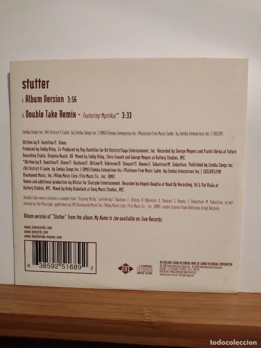 CDs de m&uacute;sica: JOE-STUTTER-CD SINGLE- - Foto 2