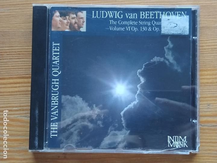 CDs de m&uacute;sica: CD LUDWIG VAN BEETHOVEN - STRING QUARTETS VOLUME VI - THE VANBRUGH QUARTET (028) - Foto 1