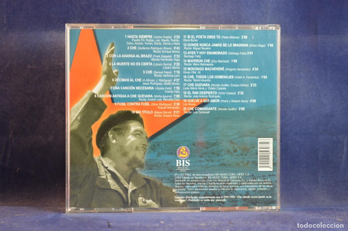 CDs de m&uacute;sica: VARIOUS &ndash; CHE. HASTA LA VICTORIA SIEMPRE - CD - Foto 2